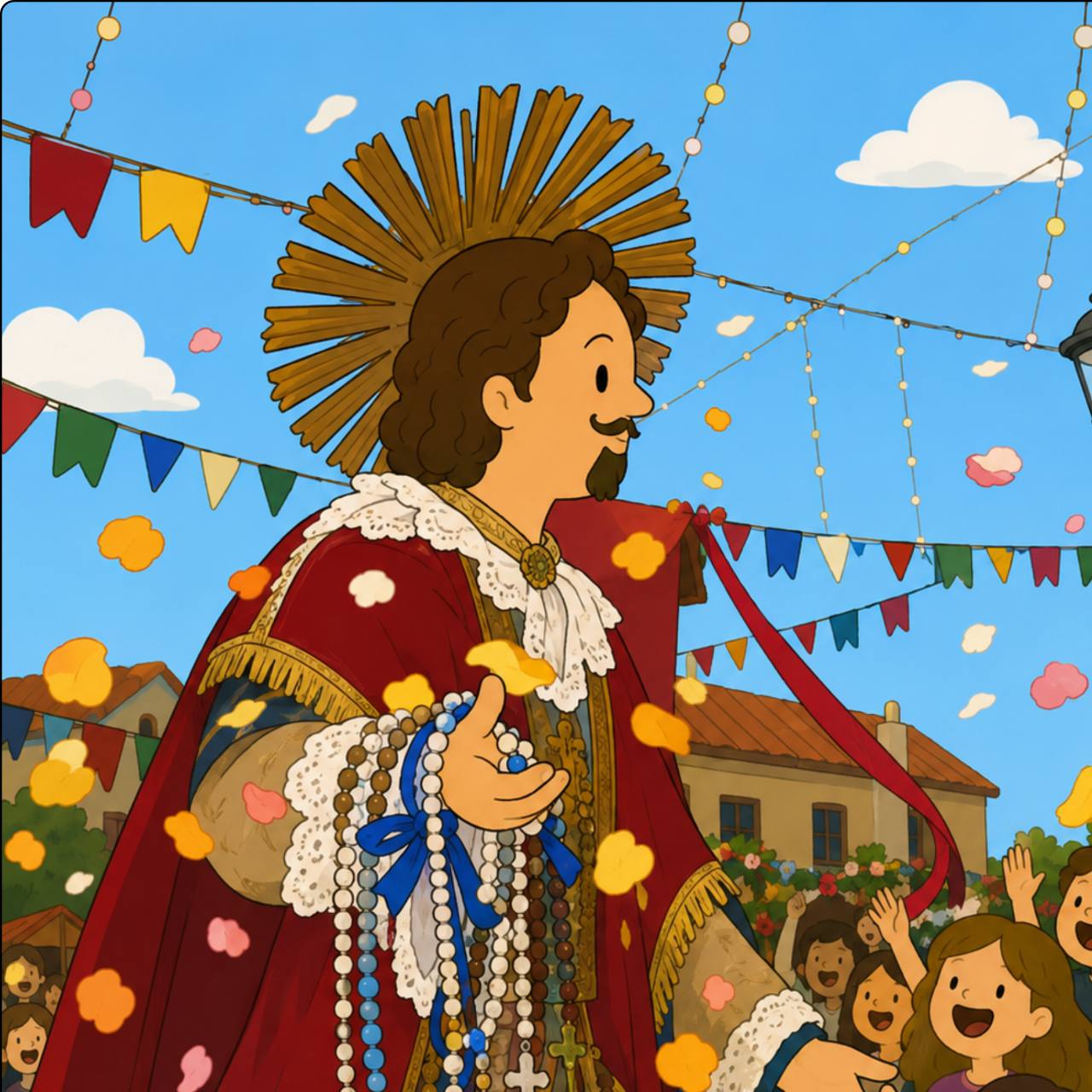 Illustrazione di Sant'Efisio